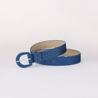 Thumbnail for Sequin PU Leather Belt