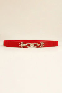 Thumbnail for Alloy Buckle Elastic Belt