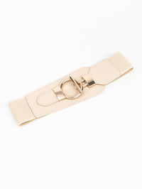 Thumbnail for PU Elastic Wide Belt with Alloy Buckle