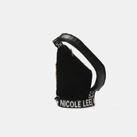 Thumbnail for Nicole Lee USA Vegan Leather Leopard & Lip Pattern Crossbody Bag